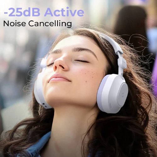Auriculares Inalámbricos Havit H668bt Anc Bluetooth Gamer Violeta