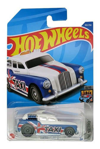 Taxi Cockney Cab Variante Hot Wheels (102)