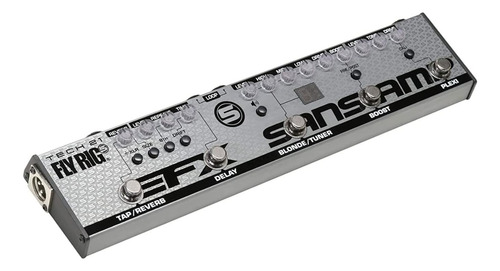 Tech 21 Sansamp Fly Rig 5 V2 Multi-efectos Paquete De Pedal