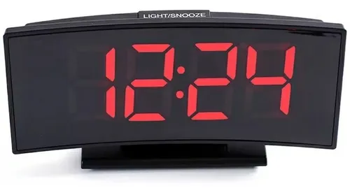 Reloj De Mesa Digital Con Alarma