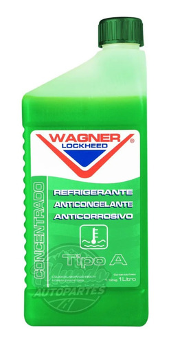 Liquido Refrigerante Wagner Verde Tipo A 1 Litro