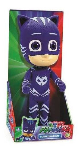 Imagem 3 de 5 de Boneco Articulado Pj Masks 30 Cm Menino Gato Dtc