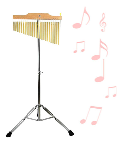 Percusión De Chimes, Instrumento De 25 Notas Argent Rack