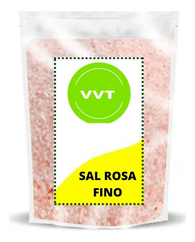 Sal Rosa Do Himalaia Fino 1kg - Vvt Natural