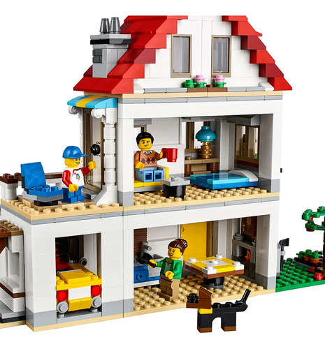 Kit De Construcción Lego Creator Modular Family Villa 31069
