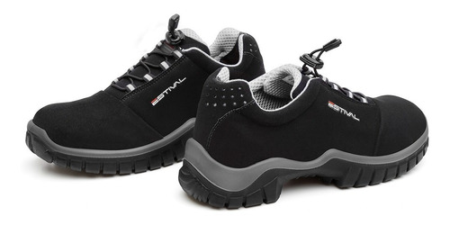 Sapato  Bota Segurança Microfibra  Bico Composite Estival