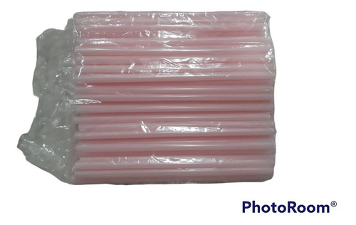 Imagen 4 de 6 de Pitillo Negro Para Frappe, Cocada, Pack 1 De 100 Und