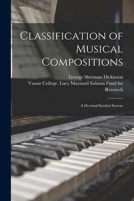 Libro Classification Of Musical Compositions; A Decimal-s...