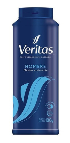 Veritas Hombre Polvo Desodorante Corporal 180g