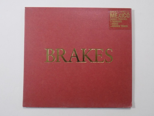 Brakes Give Blood Cd México Indie Rock Digipak 3 Bonus 2006