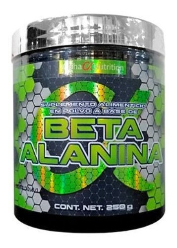 Alpha Nutrition Beta Alanina 250 Grs Sabor Natural