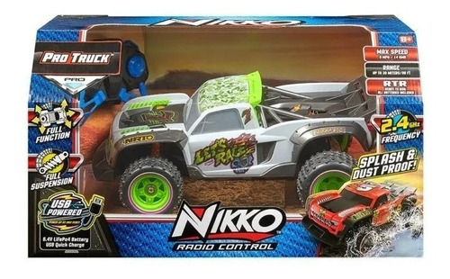 Auto Radio Control Electrico Pro Truck Let´s Race Nikko