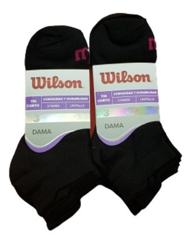 Wilson Tin Dama Deportivo 12 Pares
