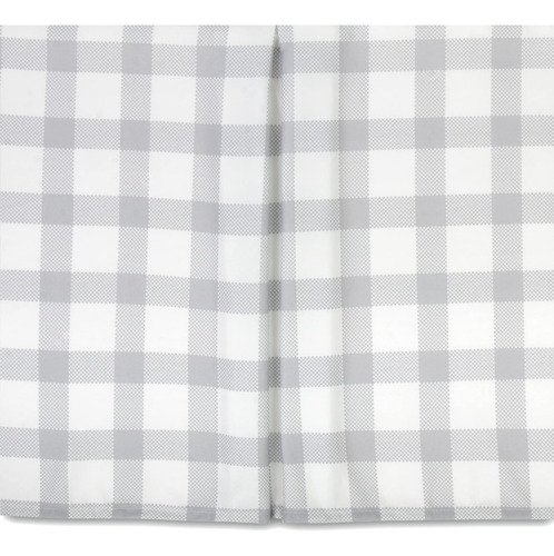 Juego De Ropa De Cama Para Cuna De Bebé De 4 Piezas (gris Al