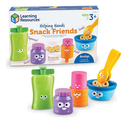 Recursos De Aprendizaje Helping Hands Snack Friends - 7 Piez