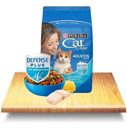 Purina Cat Chow alimento croquetas gatos pescado 1.5kg