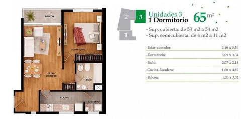 Imagen 3 de 20 de Venta Deptos 1 Dormitorio Amplios, Pellegrini 600 - Edificio Nautilo - Gazze