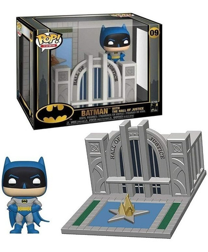 Funko Pop! Town Batman + Hall Of Justice # 09 Replay