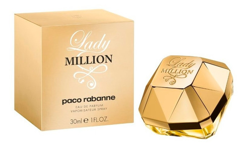 Paco Rabanne Lady Million Eau De Parfum Feminino 30ml