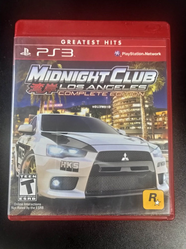 Midnight Club Los Angeles Ps3 Complete Edition Playstation (Usado)