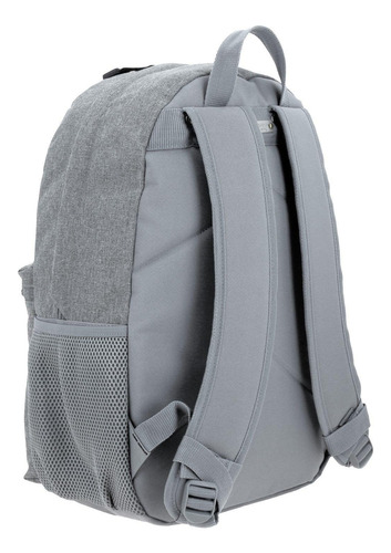 Mochila Grande Chenson Pro Tesa Gris Porta Laptop De 15 . Gris Liso
