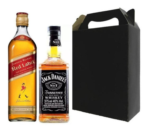 Kit Presente - Uísques ( Red Label / Jack Daniel's)