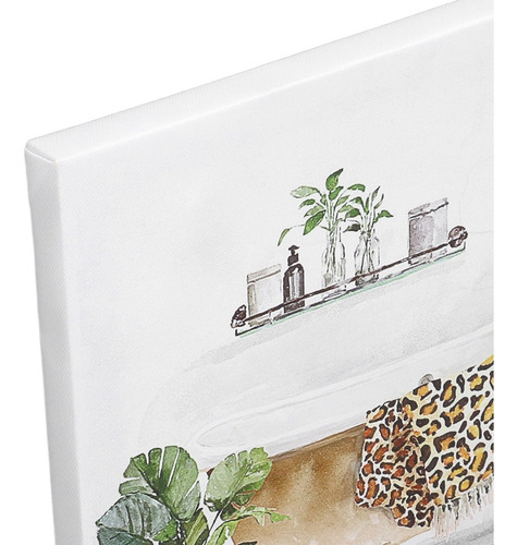 Decoraciones De Baño Modernas Para Cuadros De Arte Impermeab