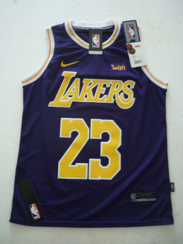 Camiseta Nba Lebron James Indumentaria Oficial La Lakers 