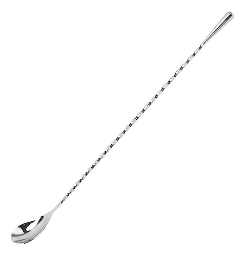Cuchara De Bar O Cocktail De Vidrio Con Mango Largo Para Beb