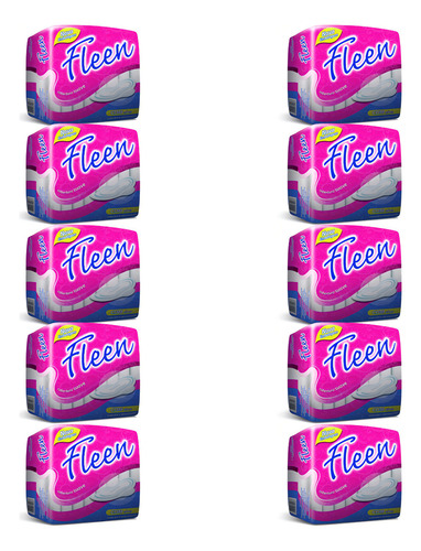Fleen com abas - 8 - Kit - 10