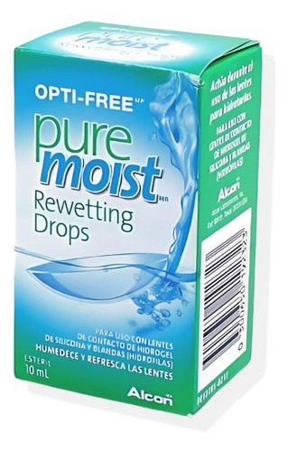 Opti-free Puremoist - Humedece Y Refresca Lentes De Contacto