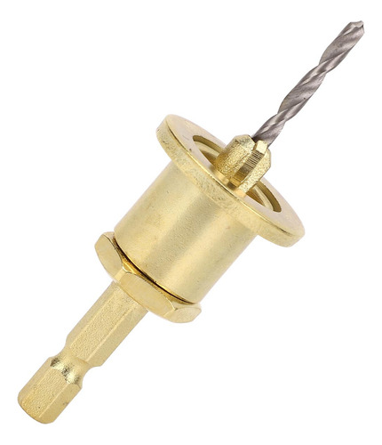 Broca Avellanada, Tornillo De Tope, Vástago Hexagonal De 1/4
