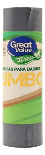 Bolsas Para Basura Reciclables Ecológicas Jumbo 75x90cm 10pz