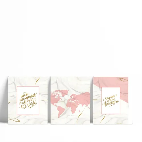 Cuadros Decorativos Travel Pink