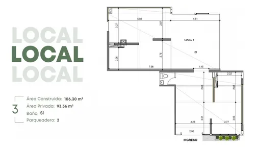 Venta Local De 106mts2 En La Flora, Norte De Cali,12233.