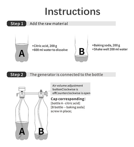 Imagen 7 de 9 de Acuario Diy Sistema Generador De Co2 Kit Sistema Generador D