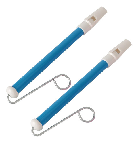 2 / Set Mini Slide Whistles Noise Makers Para Niños Azul