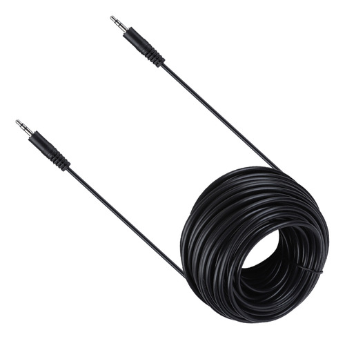 Cable De Cobre De 3,5 Mm Para Auriculares Blindado De 20 M