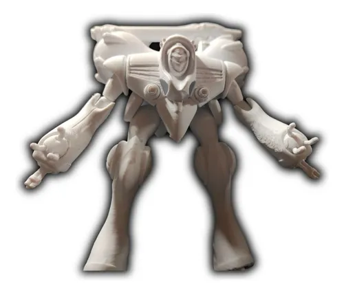 Robotech Zentraedi Queadluun-rau 17cm De Alto Color Blanco