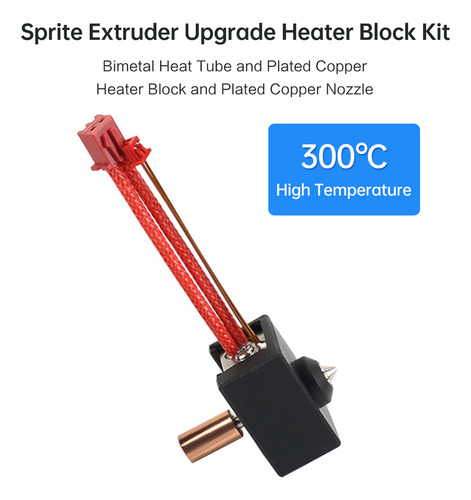 Kit Chapado Creality De Temperature Block Con Smart High Bl