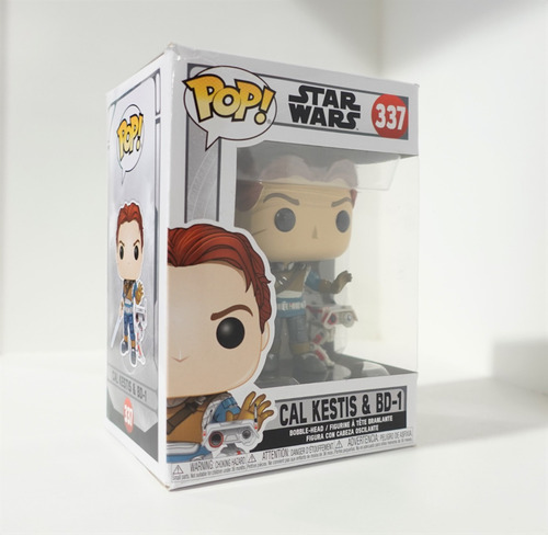 Funko Pop! Star Wars - Cal Kestis & B0-1 337 (Usado)