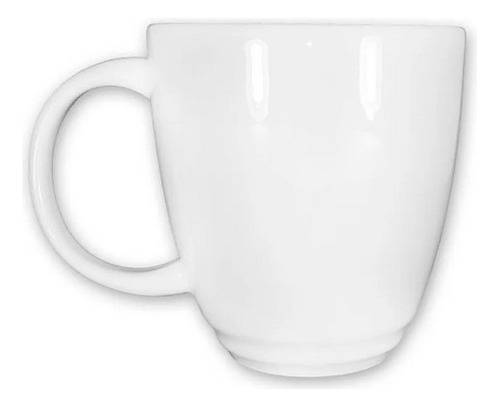 Jarro Taza Mug Coffe X12 C/ Manija Porcelana Schmidt 370ml C
