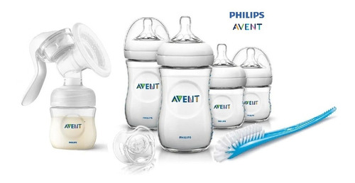 Sacaleche Manual Philips Avent + Mamaderas, Cepillo Chupete Cuotas