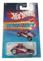 Comprar Vehiculo A Escala Hot Wheels Custom Volkswagen Beetle Rosa Chicle