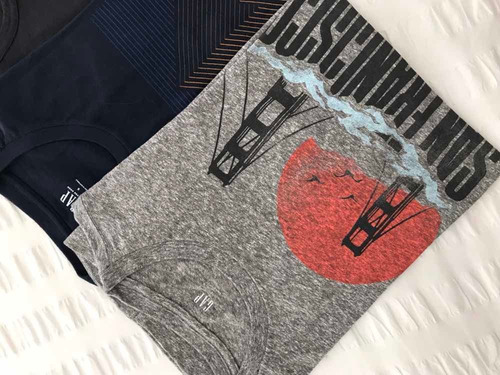 Remeras Básicas Gap Hombre