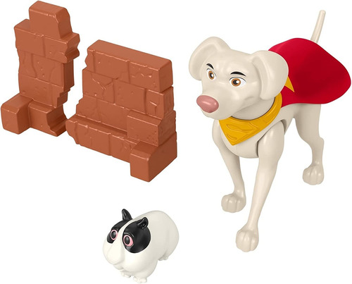 Figura Dc Super Pets Krypto O Super-cão Soco De Heroi Mattel