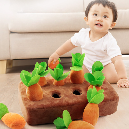 Juguete L Kids Puzzle Toys Para Perros Y Zanahorias, Pull Ra