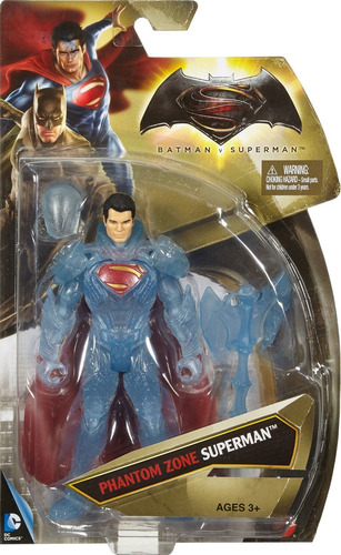 Batman V Superman: Dawn Of Phantom Zone Superman 6 Figure (Usado)