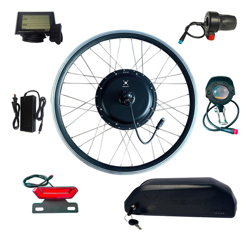 Kit Bicicleta Eléctrica 1000w(interno) R26 15ah Cdo