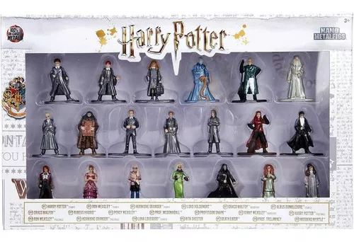 Set Harry Potter Figuras Coleccionables De Metal Fundido